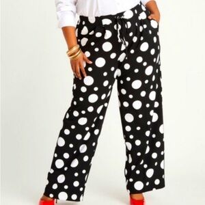 ✨HPx5✨NWT ashley stewart polka dot pants